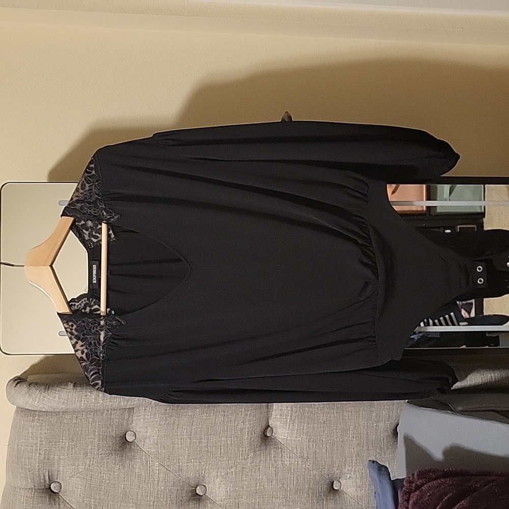 Black Express small bodysuit